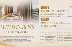 AUTUMN BLISS: ĐÁNH THỨC GIÁC QUAN TẠI VANDA SPA (TẦNG 18)