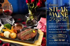 STEAK & WINE NIGHT – DELIGHT IN THE EPICUREAN FLIGHT 399.000 VND