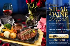 STEAK & WINE NIGHT – DELIGHT IN THE EPICUREAN FLIGHT 499.000 VND