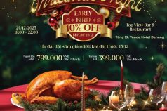 CHRISTMAS EVE DINNER – A STARRY NIGHT